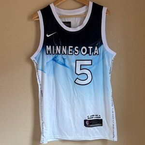 Nike Minnesota Blue and White Jersey